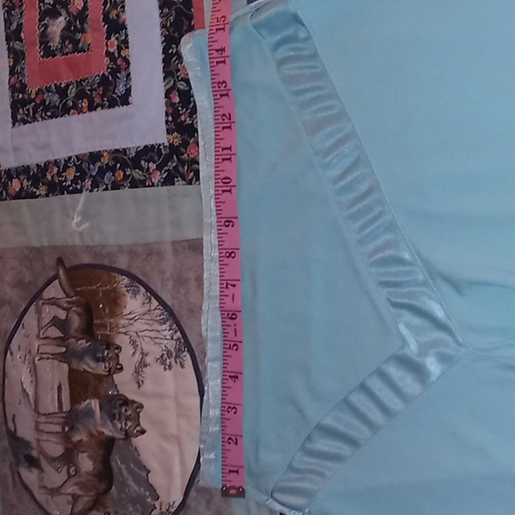 Bundle of NWT White Blouse & Express Turquoise Midi Skirt with Scalloped Hemline - Picture 10 of 16